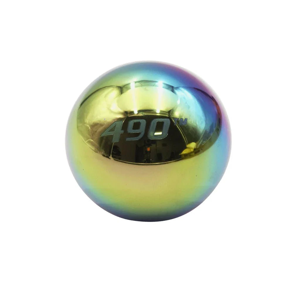 Blox Racing V2 - 490 Limited Series Spherical Shift Knob 10X1.25 - Neo Chrome - BXAC-00241-NEO-V2